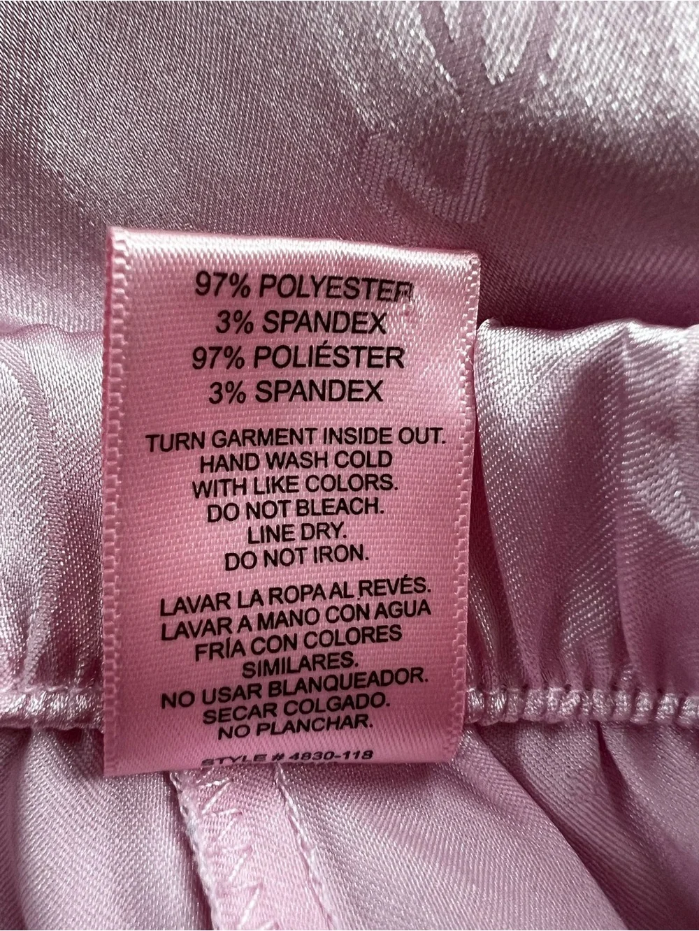 Juicy Couture satin lounge